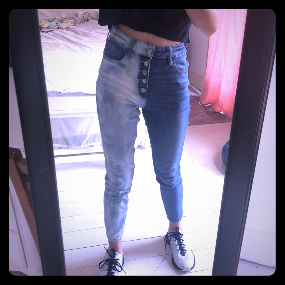 American Eagle Two Tone Jeans